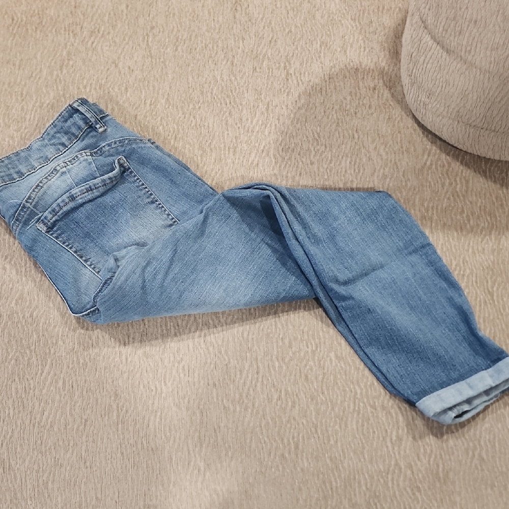 d. jeans Blue Straight Leg Jeans Classic Denim